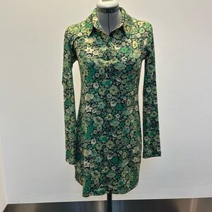 Zara Flower print Midi dress